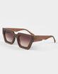 RSQ Lit Chunky Flat Square Sunglasses image number 1