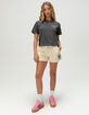 RIOT SOCIETY LA Hibiscus Womens Shorts image number 1