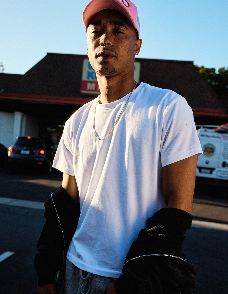 RSQ Mens Washed Shrunken Tee image number 2