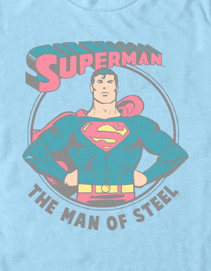 SUPERMAN The Man Of Steel Unisex Tee image number 1