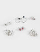 FULL TILT 6 Pack Heart/Infinity/Hoop Earrings image number 1