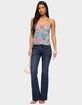 EDIKTED Bloomey Printed Backless Halter Top image number 5