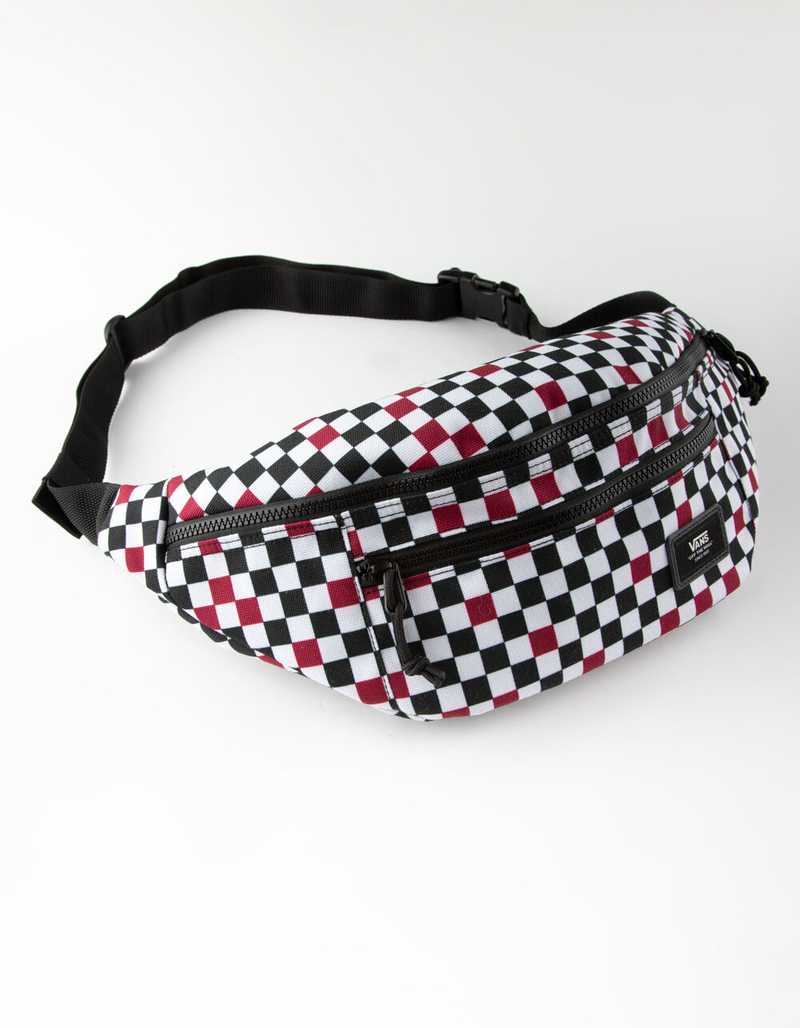 VANS Ward Crossbody Red & Black Fanny Pack image number 0