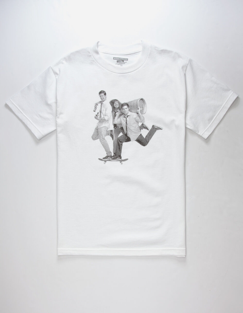 LAKAI x Workaholics Beer Run Mens T-Shirt image number 0