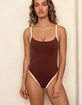 DIPPIN' DAISY'S Soul Scoop Neck High Waist One Piece Swimsuit DIPPIN' DAISY'S Soul Scoop Neck High Waist One Piece Swimsuit