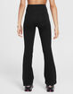 NIKE Sportswear Classic Girls High-Waisted Flared Leggings image number 4