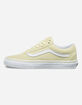 VANS Old Skool Suede Tender Yellow & True White Womens Shoes image number 4