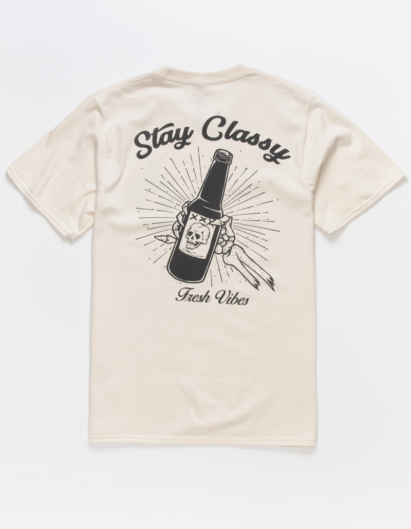 FRESH VIBES Stay Classy Mens Tee image number 0