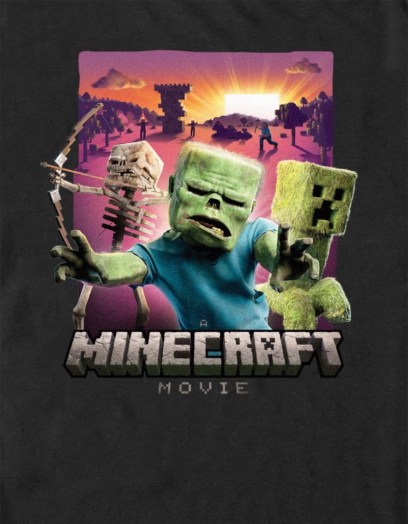 A MINECRAFT MOVIE Monsters Unisex Tee image number 1