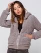 ASHLEY Cozy Womens Zip Up Hoodie image number 1