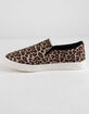 SODA Reign Cheetah Womens Slip-On Shoes image number 4