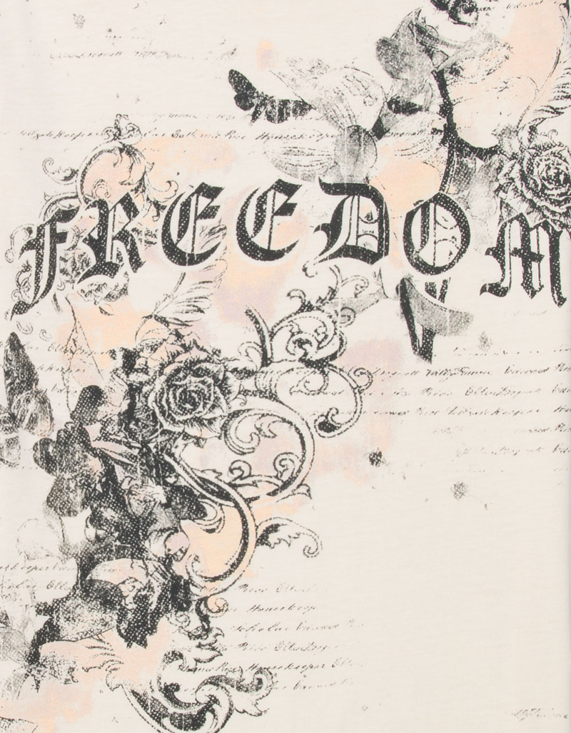FULL TILT Freedom Girls Boyfriend Tee image number 1