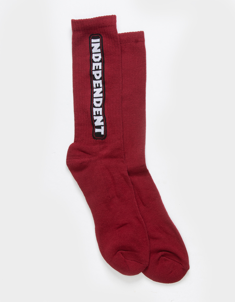 INDEPENDENT Bar Logo Mens Crew Socks image number 0