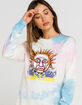 LIVE NATION Sublime Tie Dye Womens Oversized Tee image number 1