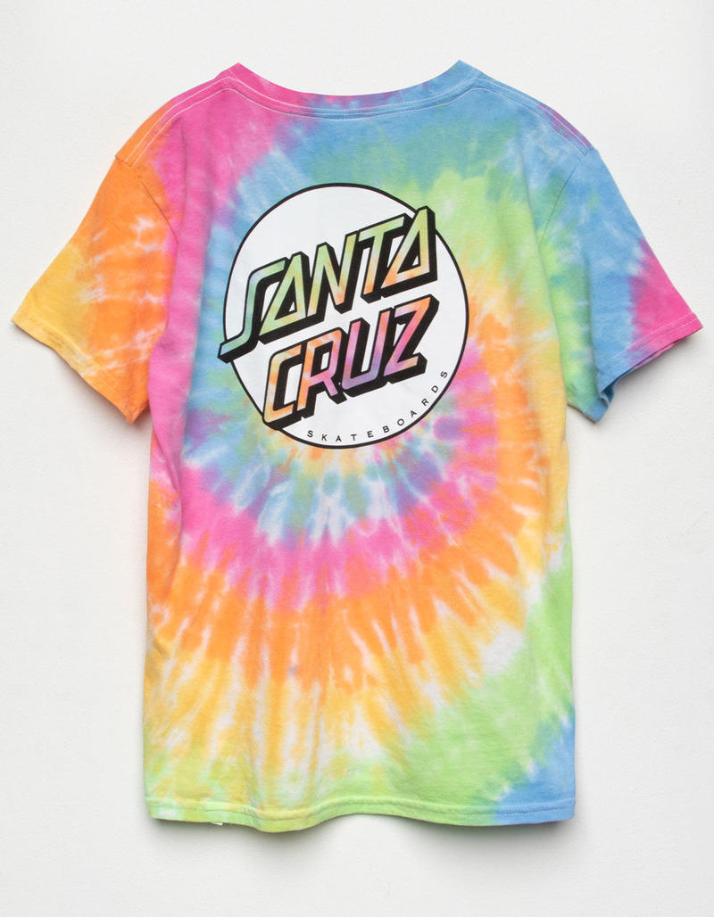 SANTA CRUZ Missing Dot Stripes Girls Tee image number 0