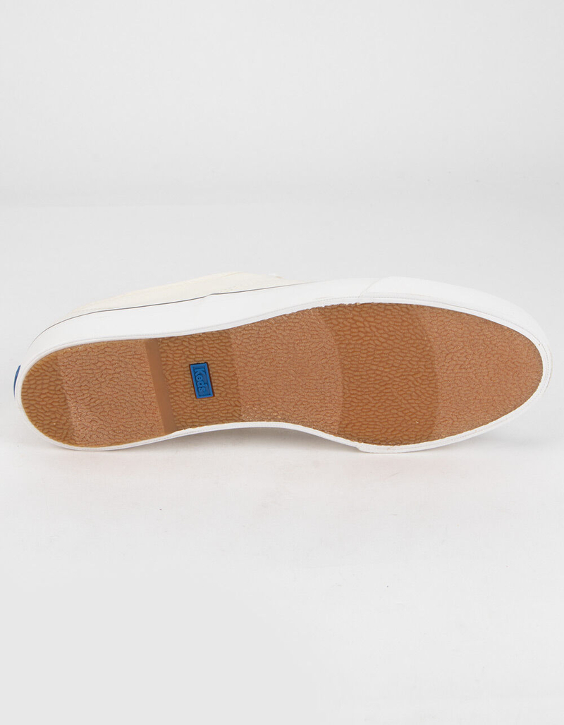 KEDS Surfer Canvas Womens White Shoes image number 5