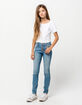RSQ Ibiza Exposed Button Girls Skinny Jeans image number 2