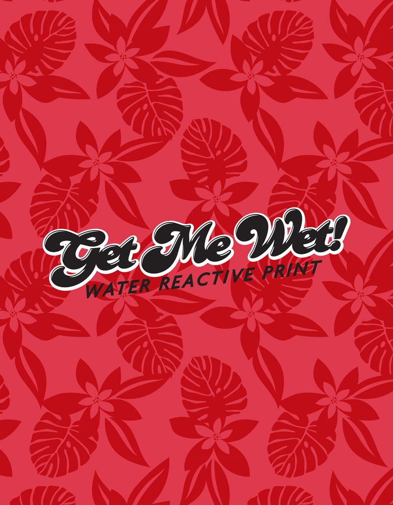 BLUE CROWN Miami Garden Color Changing Mens 7" Swim Shorts image number 8