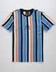 HUF Vert Mens Stripe T-Shirt image number 1