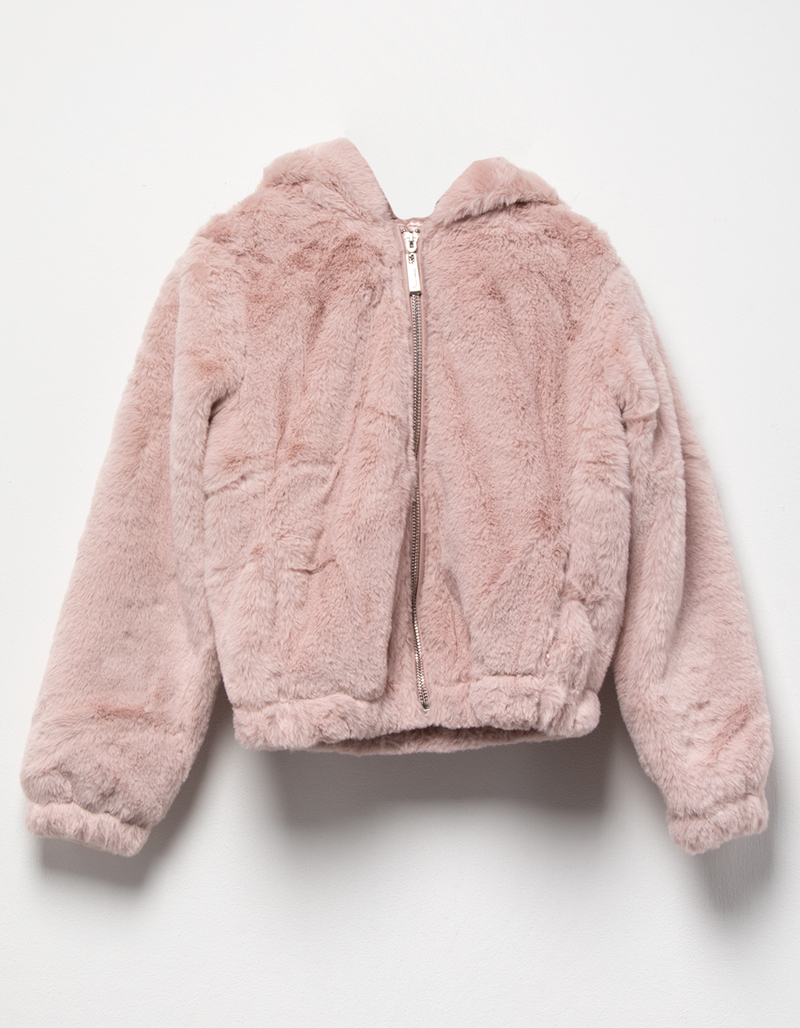 JOU JOU Faux Fur Girls Jacket image number 0