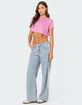 EDIKTED Seville Cropped Tee image number 4