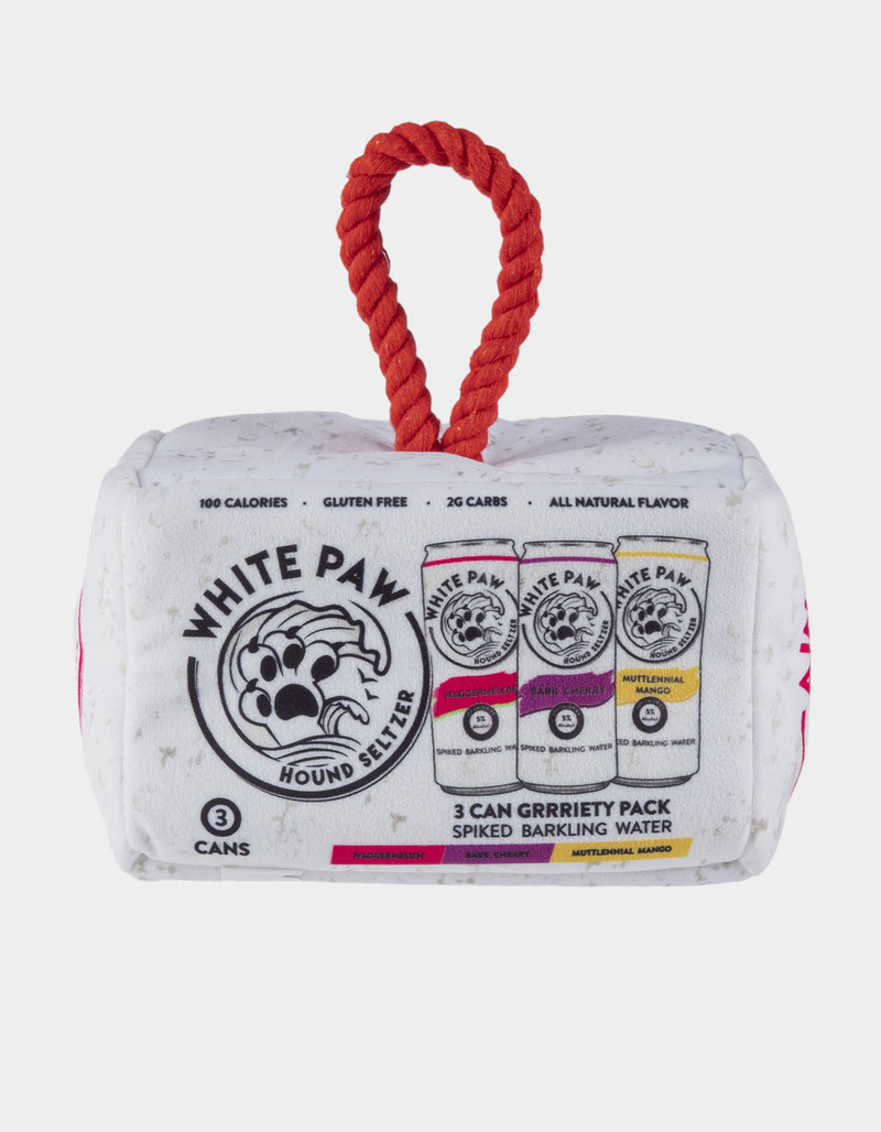 HAUTE DIGGITY DOG White Paw Grrriety Pack Activity House Dog Toy 4-Pack image number 3