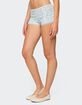 EDIKTED Aurea Lacey Floral Shorts image number 4