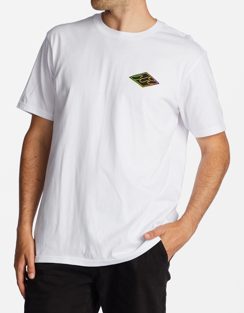 BILLABONG Crayon Wave Mens Tee image number 3