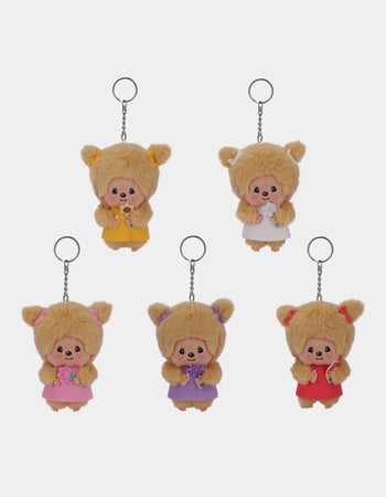 MONCHHICHI Flower Plush Keychain Blind Box Primary Image