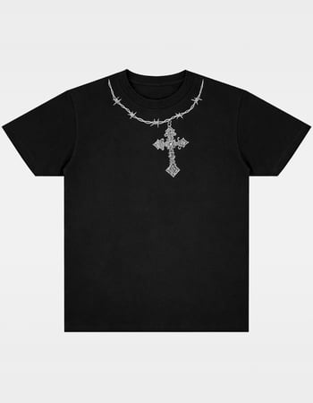 LA FAMILIA Barbed Cross Mens Tee Primary Image