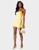 EDIKTED Thalia Flower Pin Ruffle Mini Dress image number 5