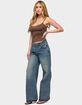 EDIKTED Nancie Lace Up Tank Top image number 4