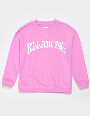 BILLABONG Arch Logo Girls Crewneck Sweatshirt Primary Image