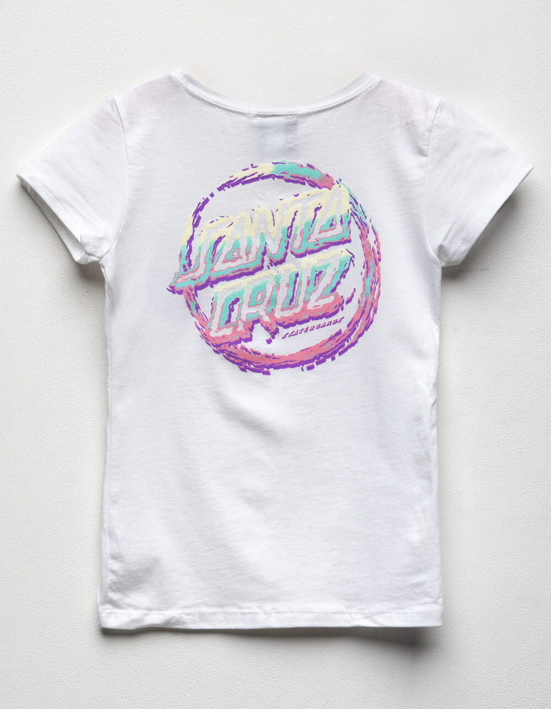 SANTA CRUZ Throwdown Dot Girls Tee image number 0