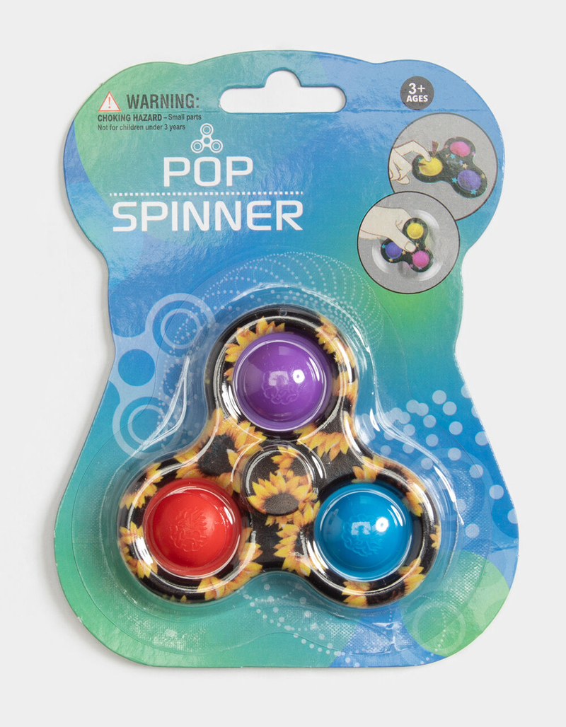 Flower Pop Fidget Spinner image number 1