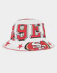 47 BRAND San Francisco 49ers Energize Bucket Hat image number 2