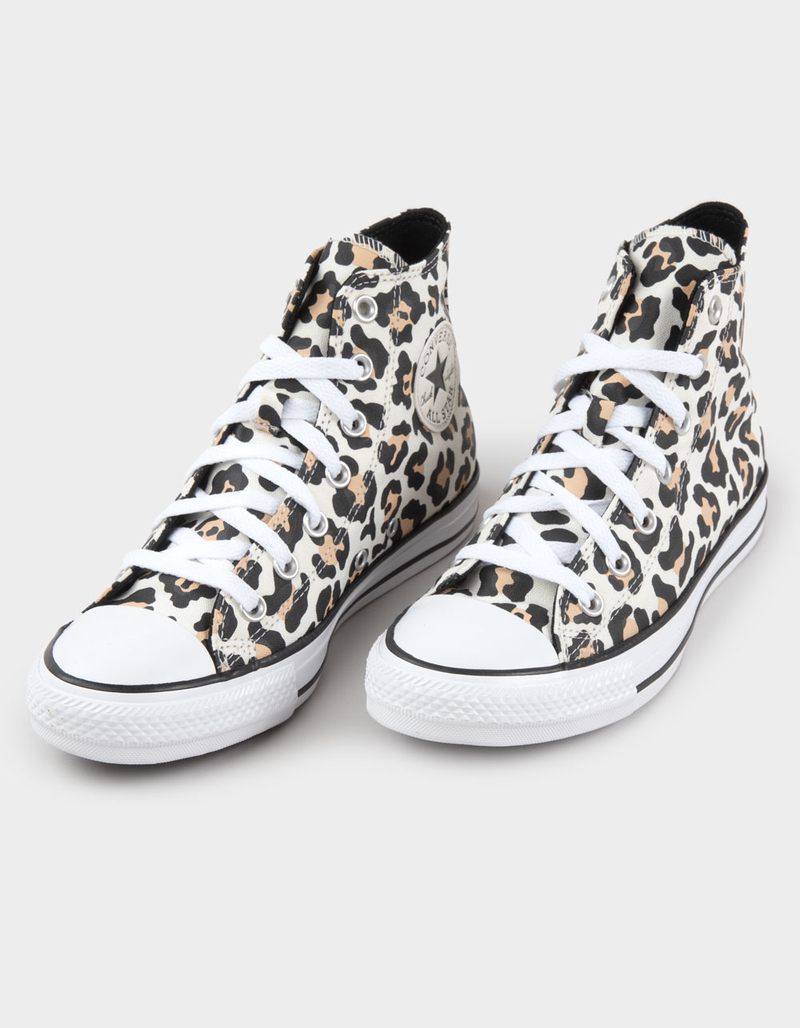 CONVERSE Chuck Taylor All Star Womens Leopard Print Shoes image number 1