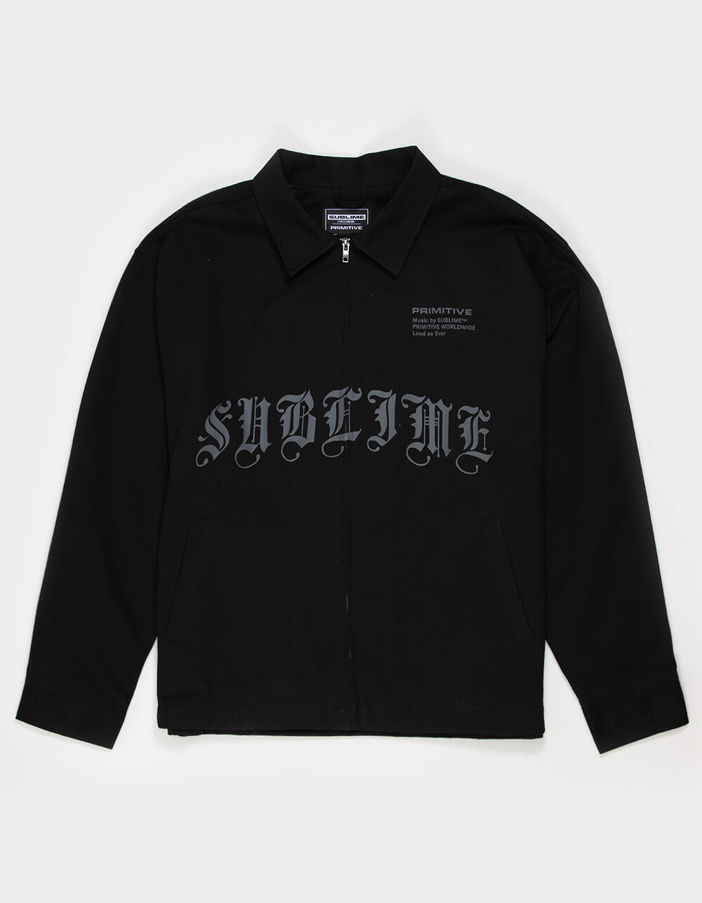PRIMITIVE x Sublime Memory Mens Zip-Up Jacket - BLACK | Tillys