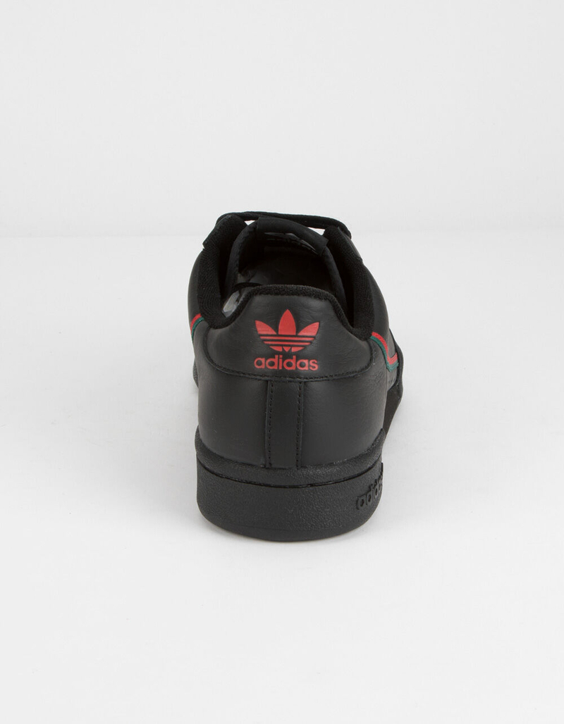 ADIDAS Continental 80 Core Black & Scarlet Shoes image number 4