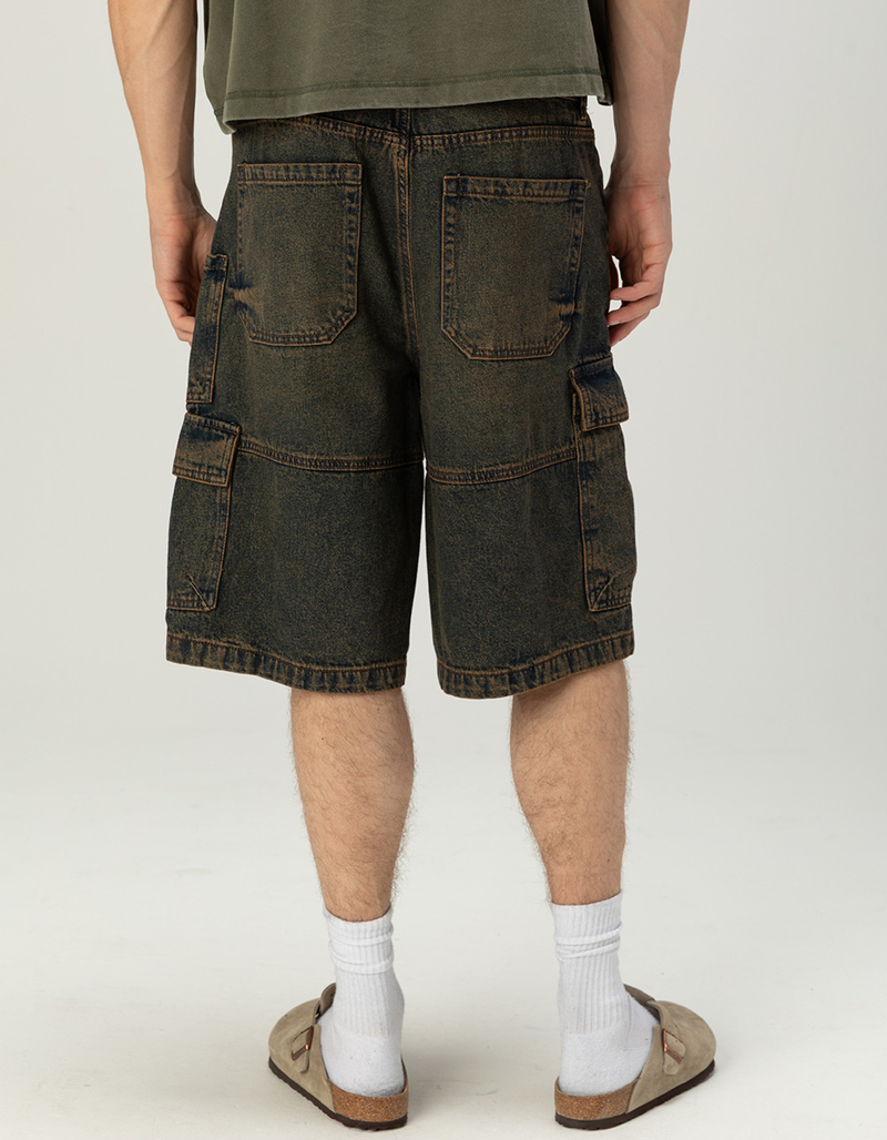 RSQ Mens Baggy Cargo Jorts image number 2
