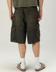 RSQ Mens Baggy Cargo Jorts image number 3