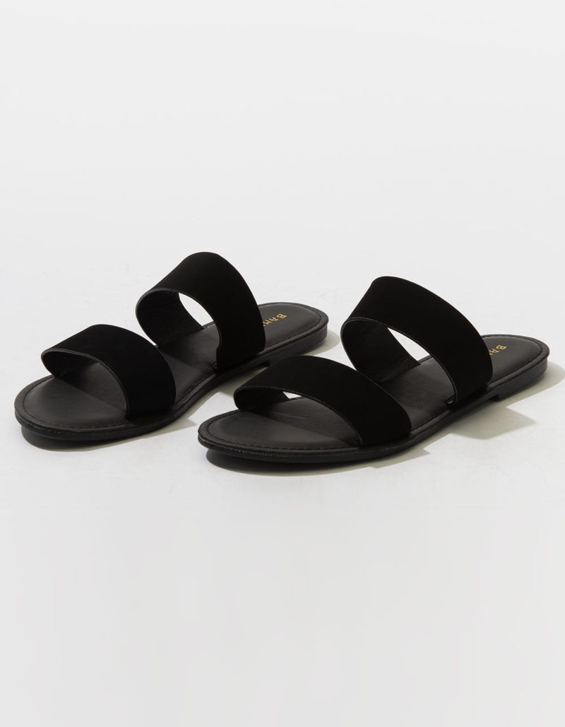 BAMBOO Double Strap Womens Sandals image number 0