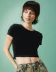 TILLYS Womens Baby Tee image number 1