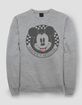 DISNEY Mickey Mouse Checkered Unisex Crewneck Sweatshirt image number 1