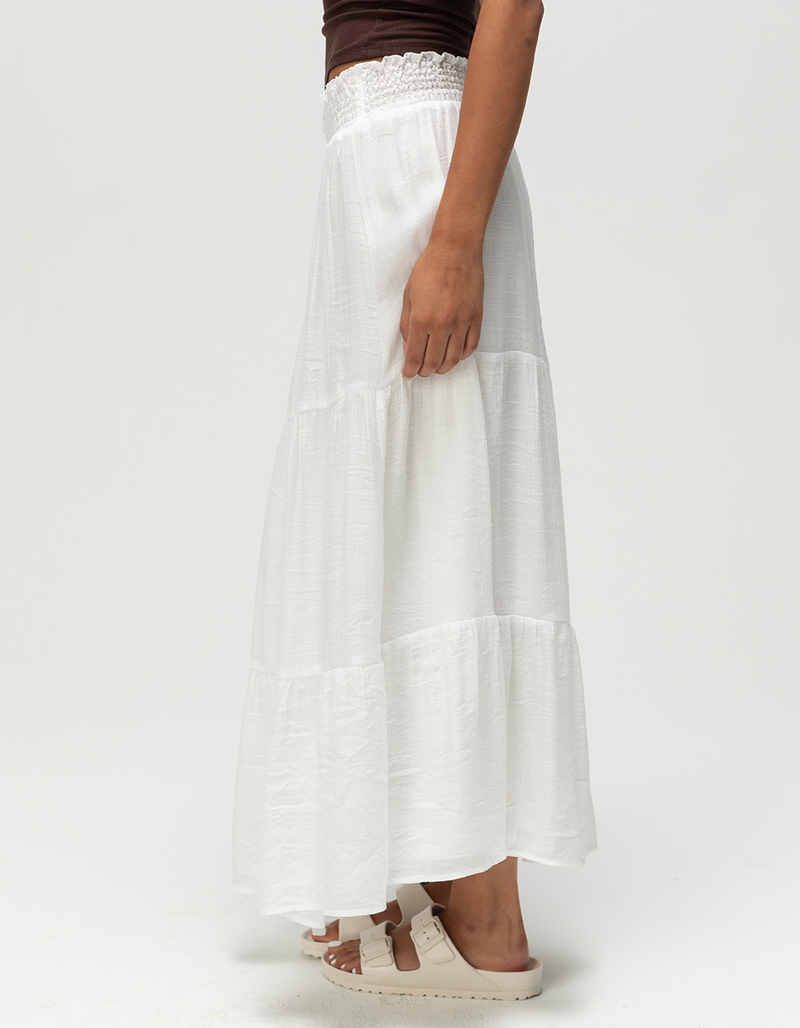 RSQ Womens Low Rise Tiered Maxi Skirt image number 2