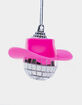Hanging Cowboy Disco Ball Car Ornament image number 1