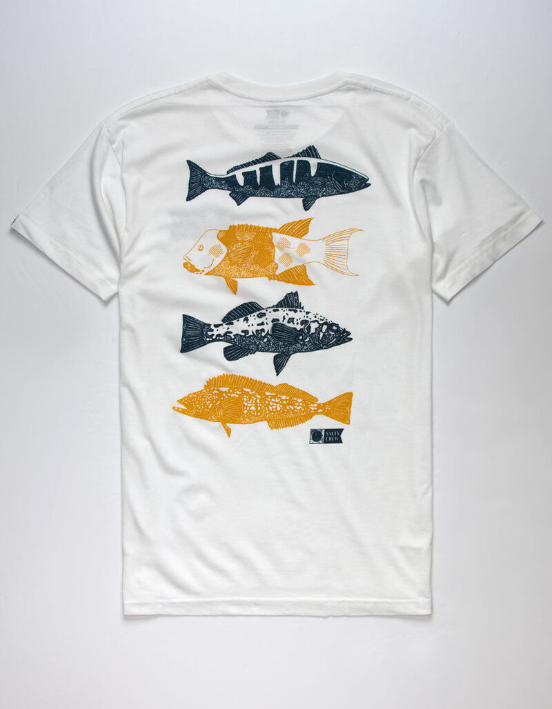 SALTY CREW Kelp Kritter Mens T-Shirt - WHITE - 370330150