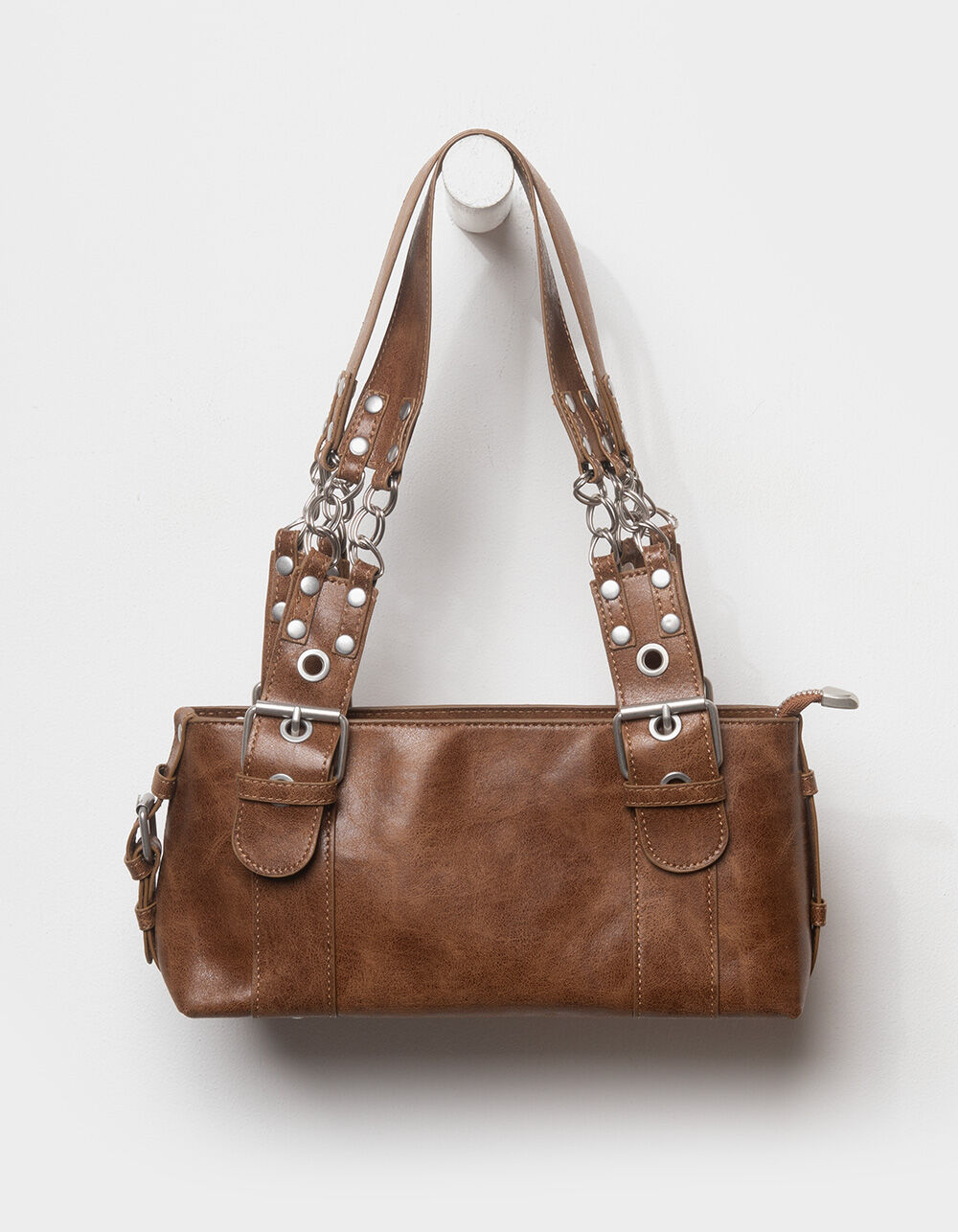 Kenz Moto Shoulder Bag - SADDLE - ONE SIZE | Tillys