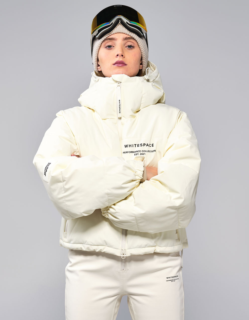 WHITESPACE Cropped Puffer Womens Snow Jacket image number 0