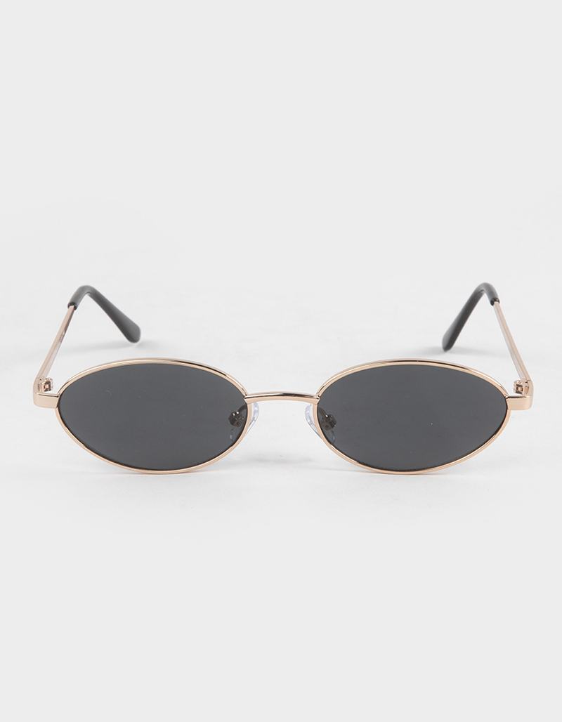 RSQ Oval Metal Sunglasses image number 1